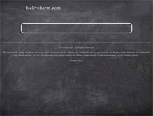 Tablet Screenshot of luckycharm.com